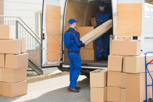 Removal team supporting a home move in Goodmayes