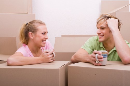 Local house removal service planning access and parking in Goodmayes