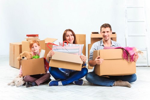 Moving van service for home moves in Goodmayes