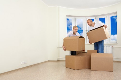 Local moving service information optimized for accessibility in Goodmayes