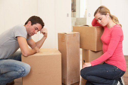 Careful handling of furniture during a Goodmayes house move